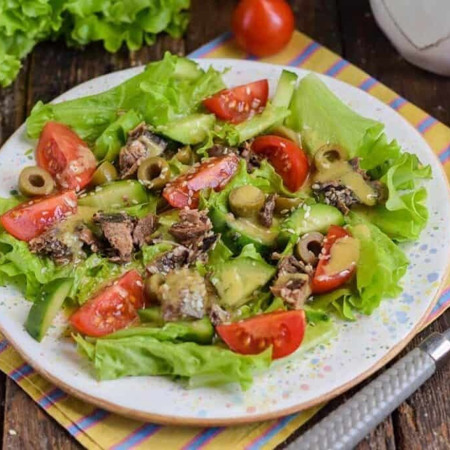 Салат до Зелених свят