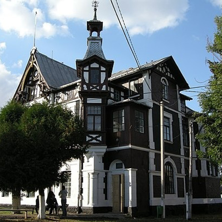 Фахверкове містечко резиденції Сангушків-Потоцьких в Антонінах