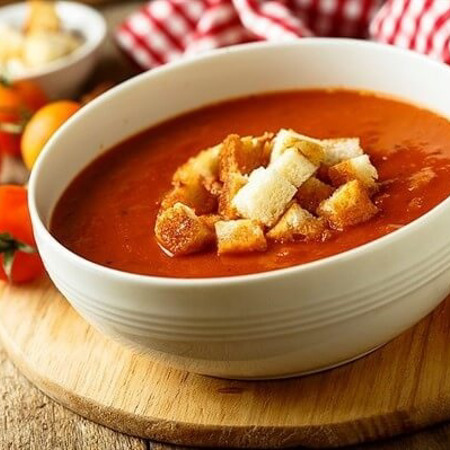 Суп-пюре з помідорів