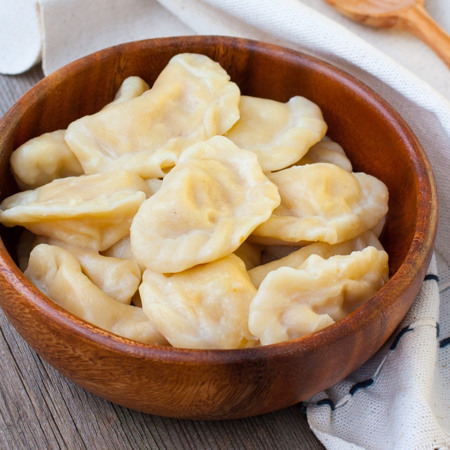 Пісні вареники з картоплею