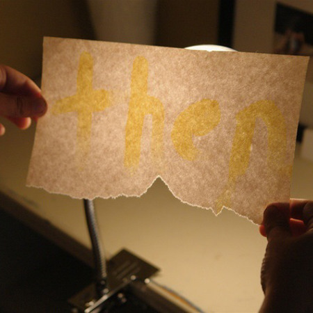 Пишемо шпигунський лист