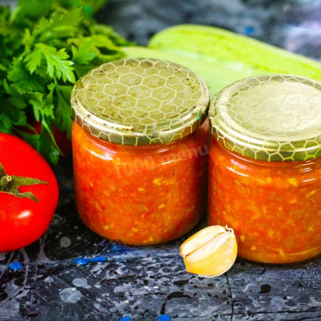 Аджика із кабачків