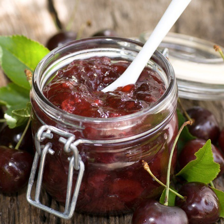 Вишневий джем з крохмалем