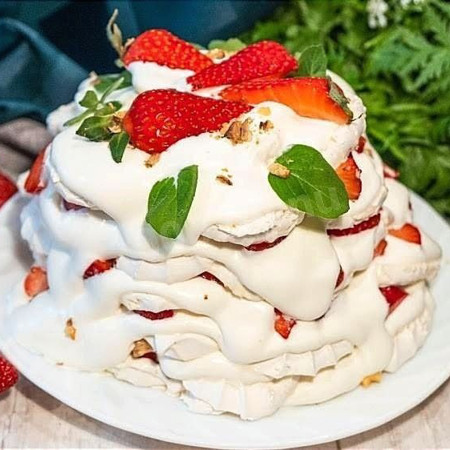 Торт із зефіру без випічки