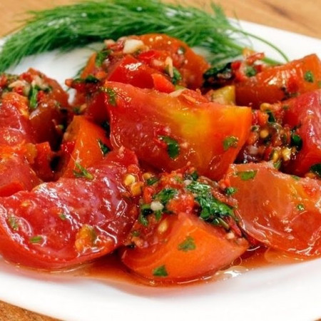 Помідори по-корейськи