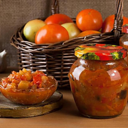 Салат з баклажанів на зиму