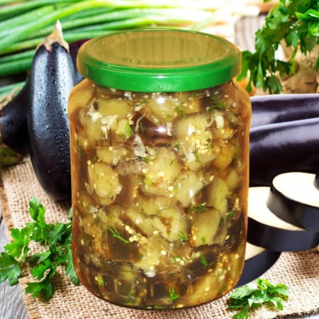 Просто баклажани на зиму