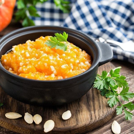 Рисова каша з гарбузом