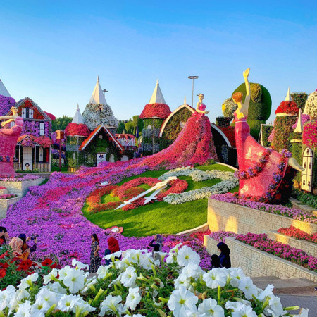 Dubai Miracle Garden та Butterfly Garden