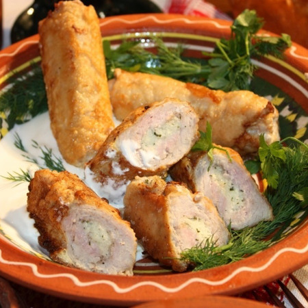 Крученики з грибами