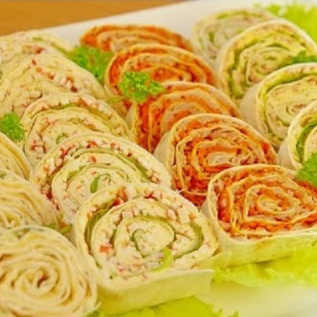 Пісна закуска з лаваша