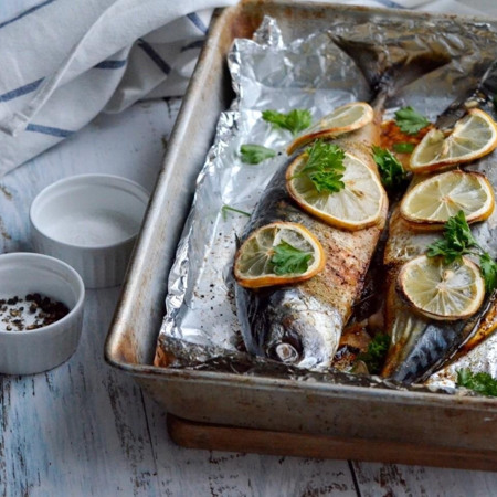 Запечена скумбрія