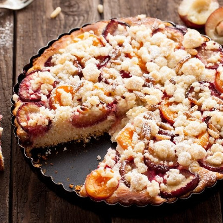 Німецький сливовий пиріг 