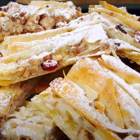 Грецький пиріг "плісе"