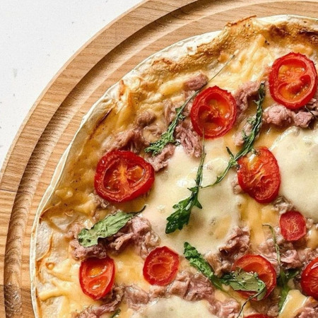 Четвер - Піца з лаваша на сковороді за 5 хвилин