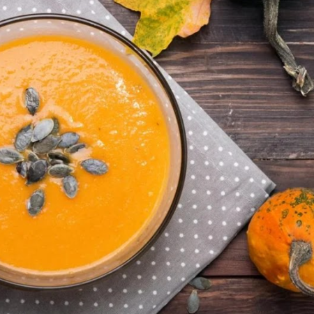 Крем-суп із гарбуза