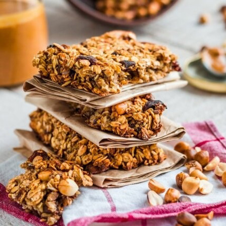 Батончики з гарбузовим пюре та корицею