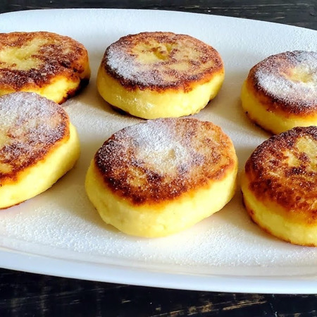 Сирники без борошна (з манкою)