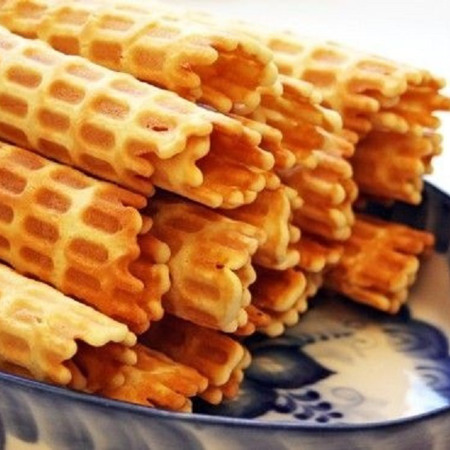 Класичні хрусткі вафлі