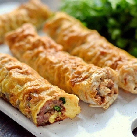 Шаурма домашня з куркою