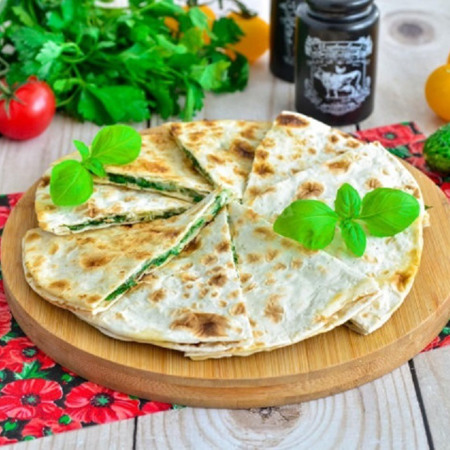 Ліниві хачапурі з лаваша