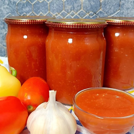 Соус з печених овочів 