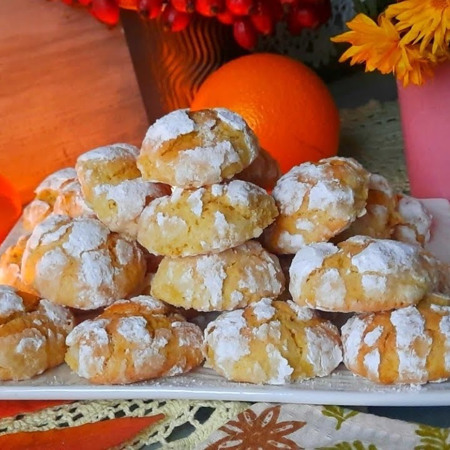 Ароматне печиво з чорнобривцями та апельсином