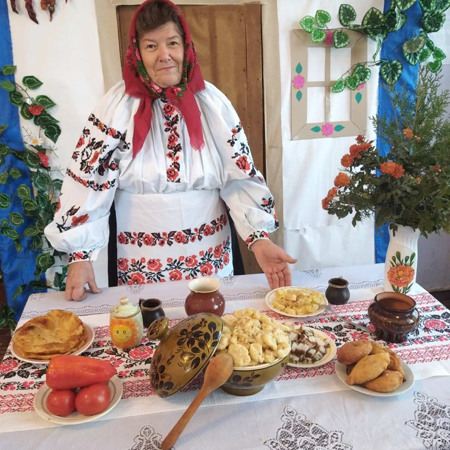 «Приготування богоявленських галушок»