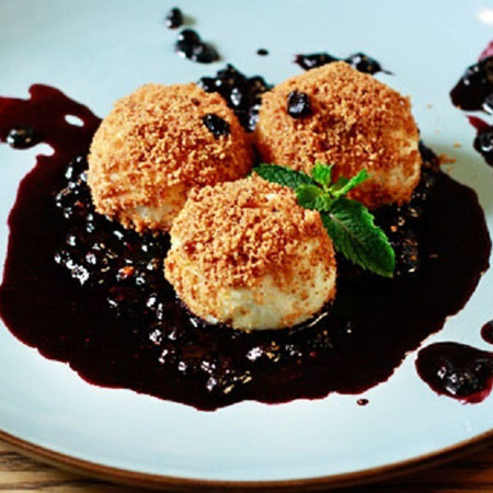 Закарпатські гомбовці на пару (рисово-манні або дріжджові) з повидлом 