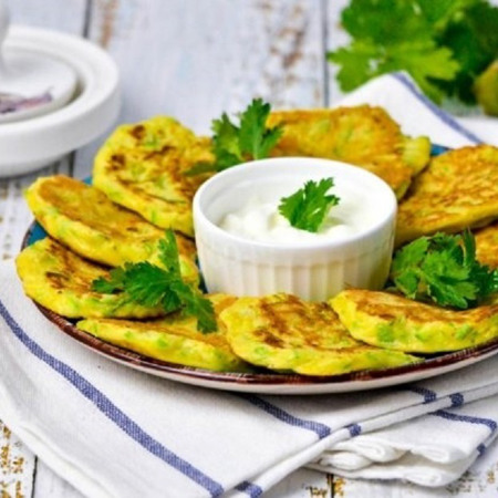 Кабачкові оладки