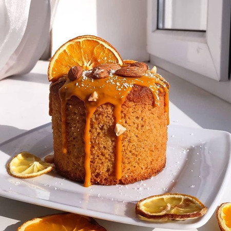 Паска з мигдалем і апельсиновою цедрою