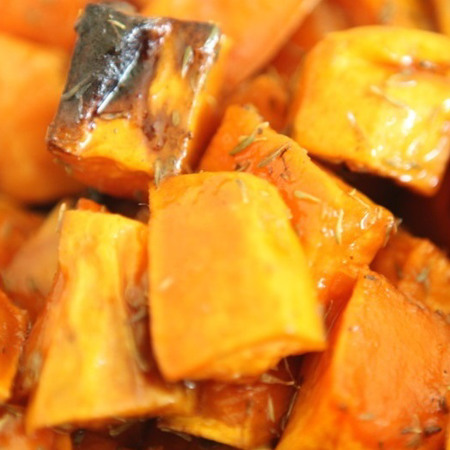 Пюре запеченого гарбуза 