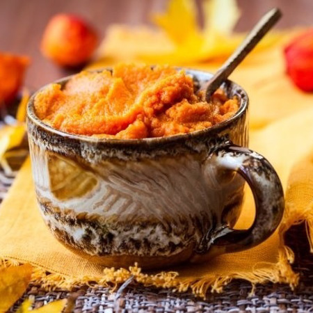 Яблучно-гарбузове пюре