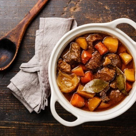 Овочеве рагу зі свинячими ребрами