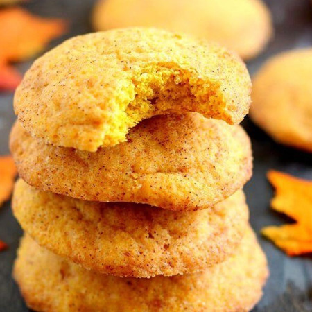 Печиво з гарбузом та корицею