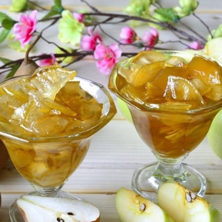 Варення з груш часточками