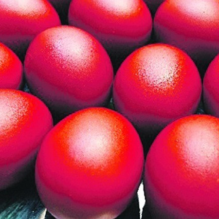 Фарбування буряком (буряковим соком)