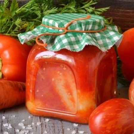 Солодкий перець у томатному соусі