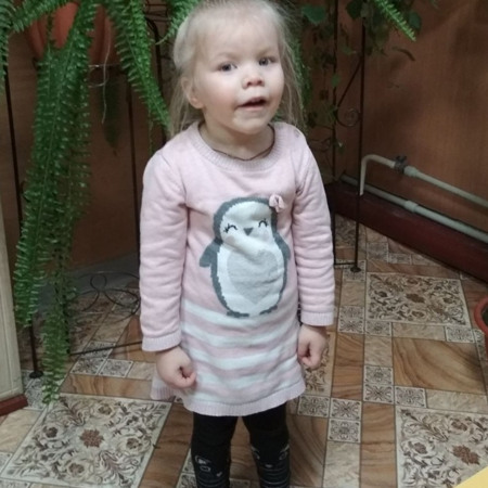 Кіра  Захарова,  4 роки,  с. Богинівка