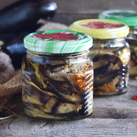 Смажені баклажани на зиму 