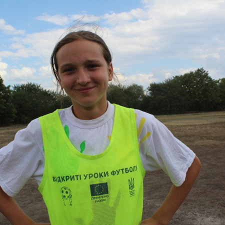 Анна Долбілова,  селище Васильківське