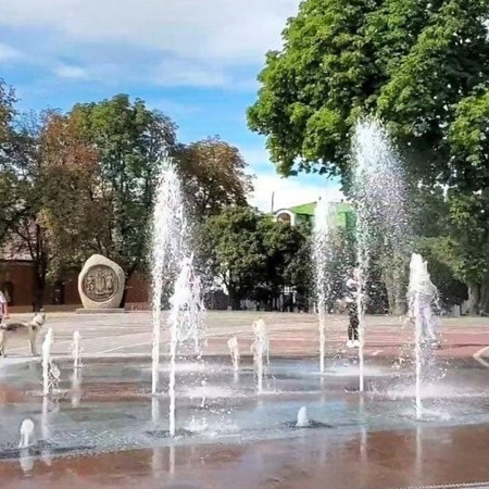 Фонтан на площі Соборній