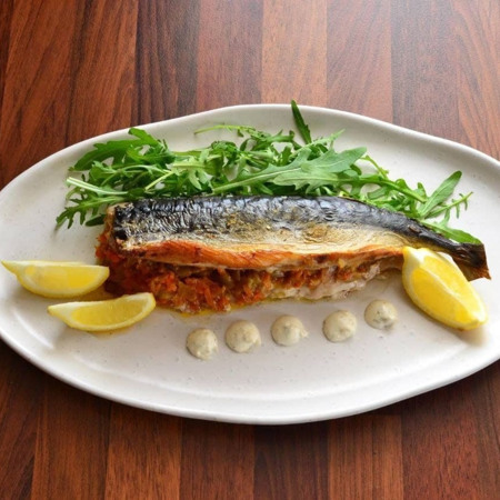 Скумбрія фарширована