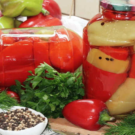 Болгарський перець для фарширування на зиму