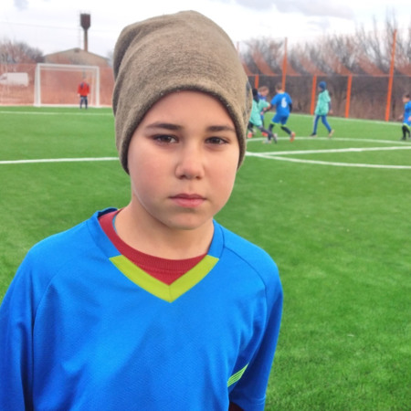 Єгор Хорошилов, юний футболіст