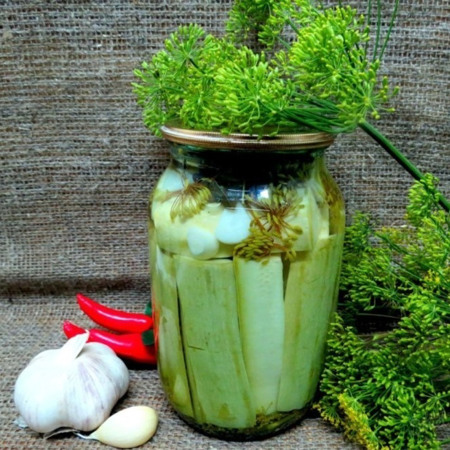 Рецепт квашених кабачків