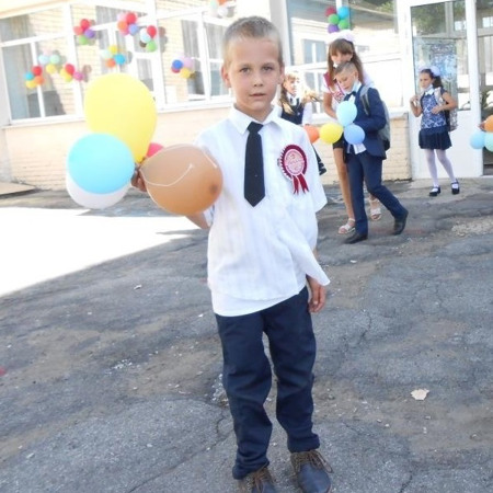 Вовченко Андрій,  учень 1 класу Новоселівської ЗОШ