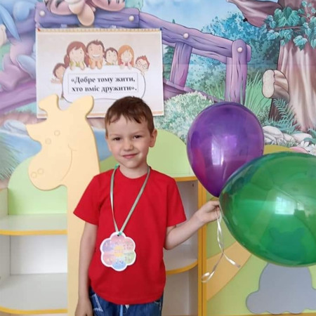 Тимофій Пойдун, 5 рокiв, садочок «Малятко», с. Хороше 