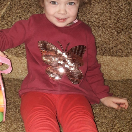 Соломія Вербицька,  2 роки,  смт Петропавлівка