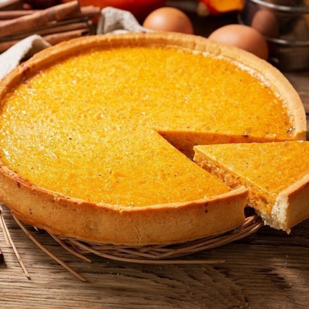 Простий гарбузовий пиріг